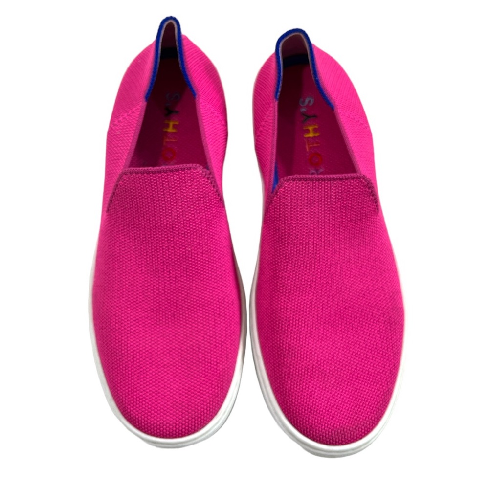 Rothy’s Slip-on Sneaker in Bubblegum Pink Women’s 7.5 - Picture 3 of 10
